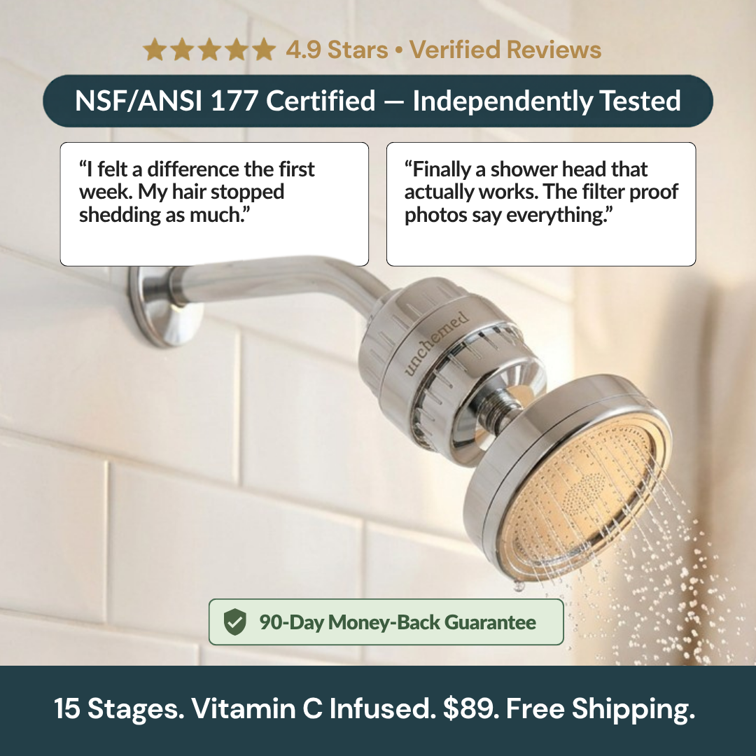Unchemed Wall Mount Showerhead